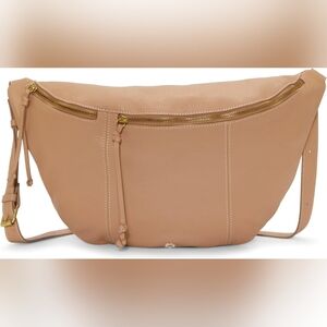 Elegant Tan Leather Women's Bag